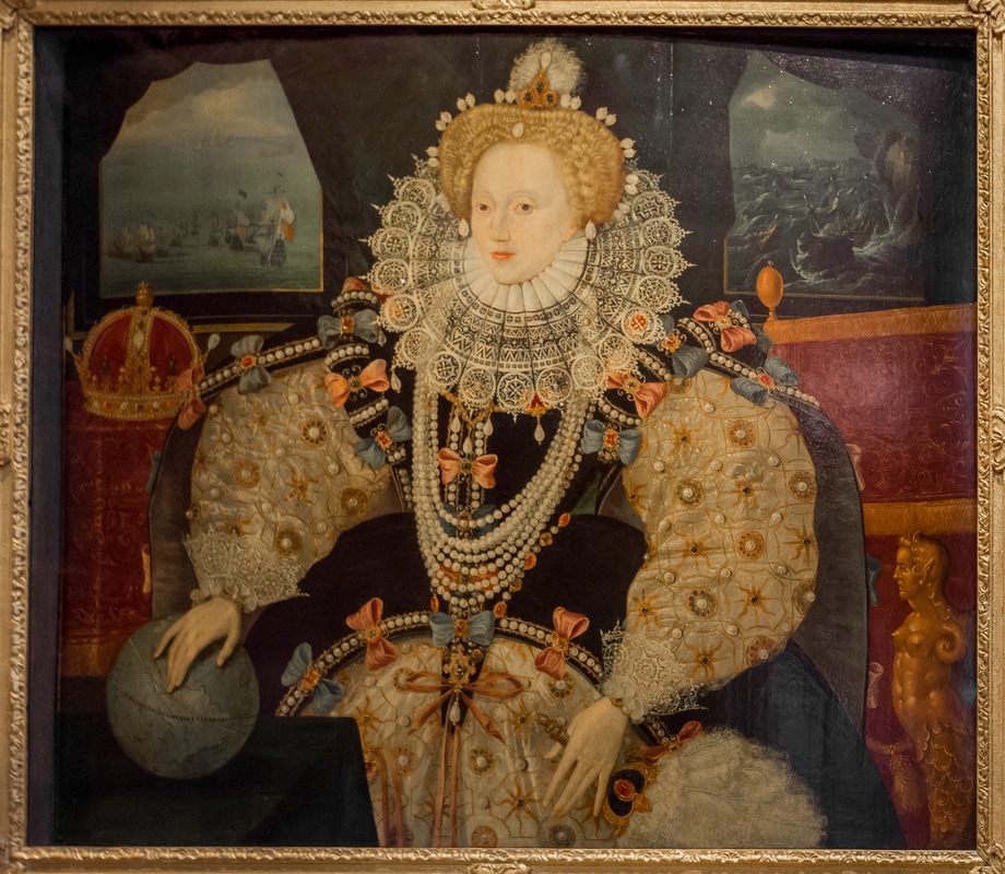 Queen Elizabeth I, Armada Portrait, Drake, Greenwich, Art Fund, James Edward Hughes, JamesEHughesPhotography